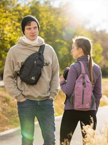 Small Hiking Crossbody Sling Bag
