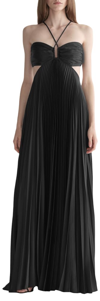 ALC Women's Moira Pleated Maxi Dress