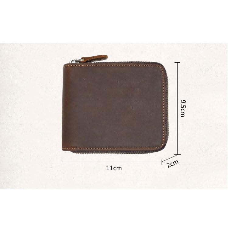 VIDI Men Leather Wallet Blocking Credit Card Holder