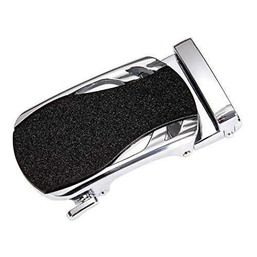 Men's Genuine Leather Automatic Buckle Belt Set