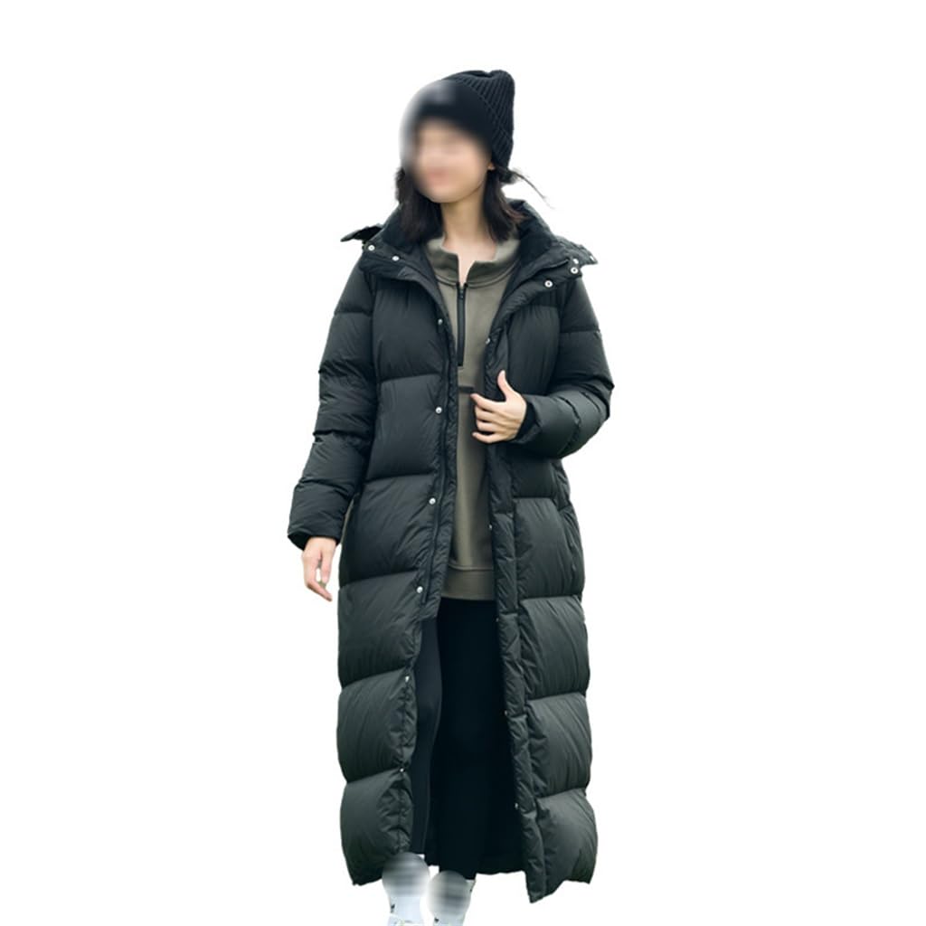 Women's Long White Duck Down Coat