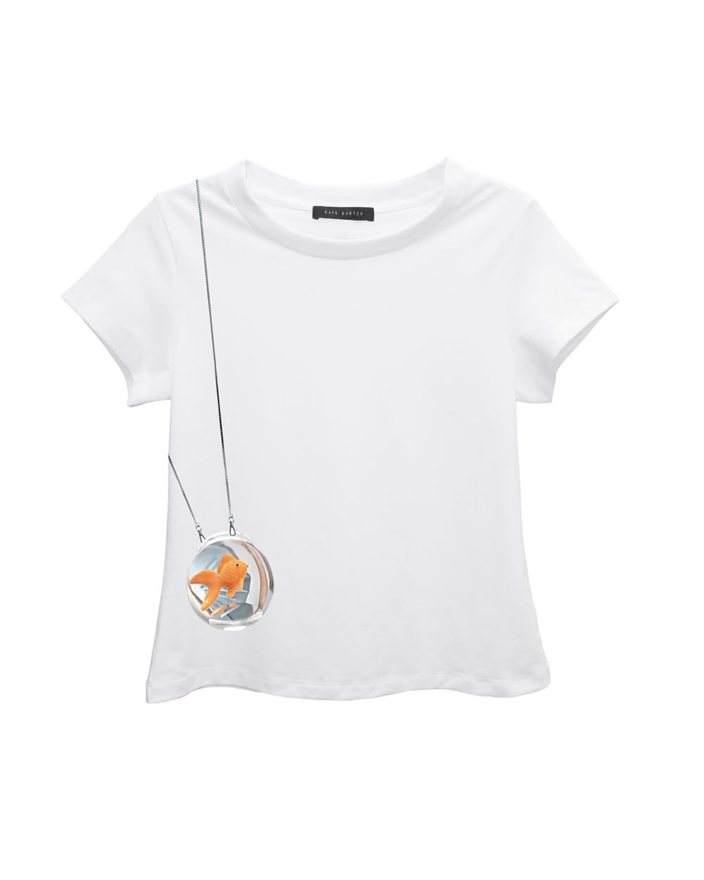 KATE BARTON, Goldfish Bag Illusion Tee