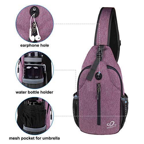 Small Hiking Crossbody Sling Bag