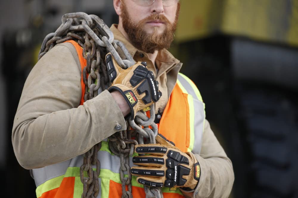 Durahide Leather Work Gloves with A9 Cut Resistance