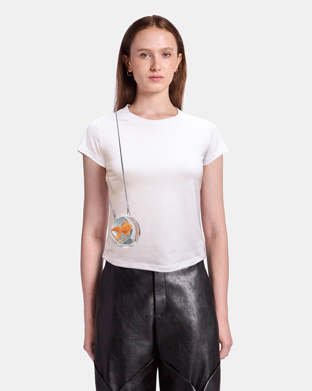 KATE BARTON, Goldfish Bag Illusion Tee