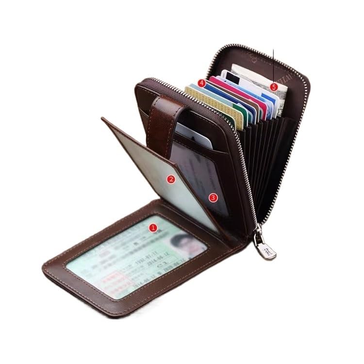 Men's Genuine Leather Credit Card Wallet