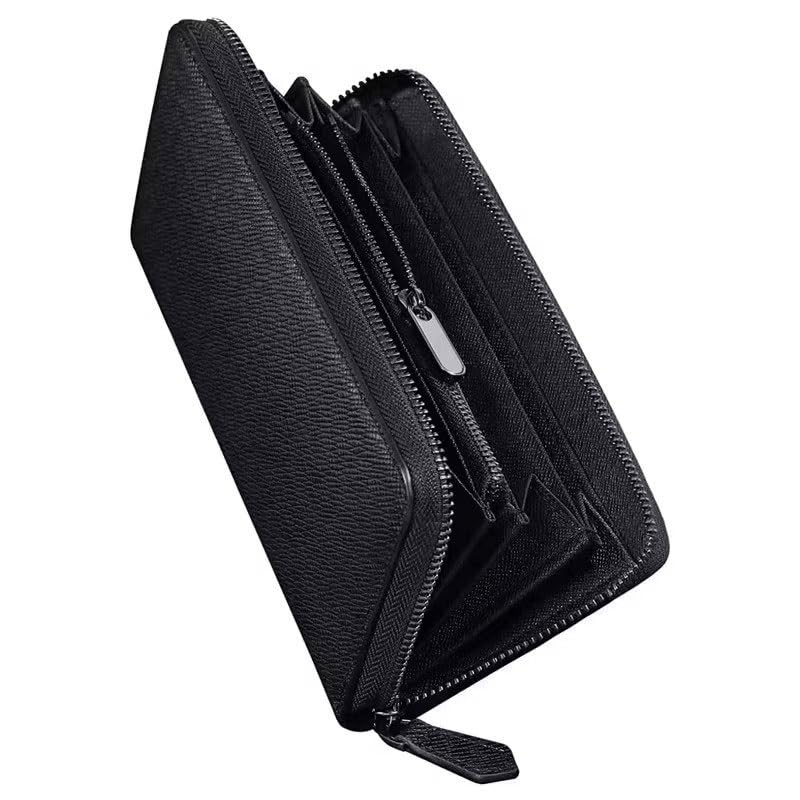 Men's Genuine Leather Credit Card Holder Wallet