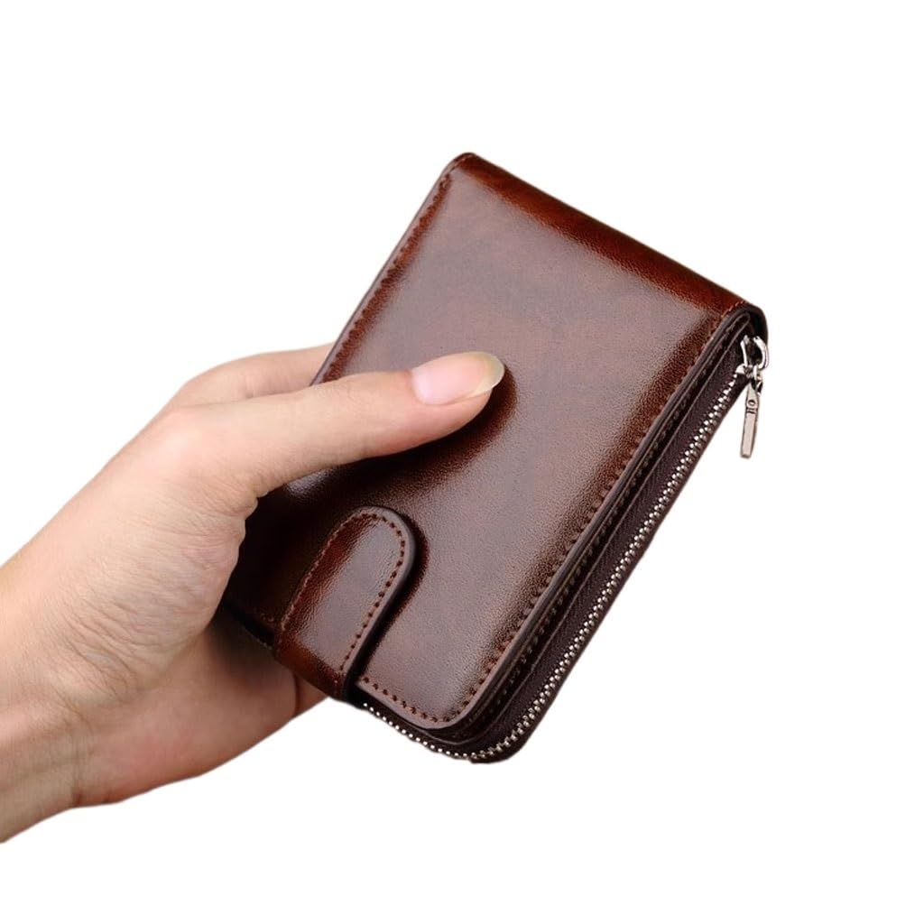 Men's Genuine Leather Credit Card Wallet