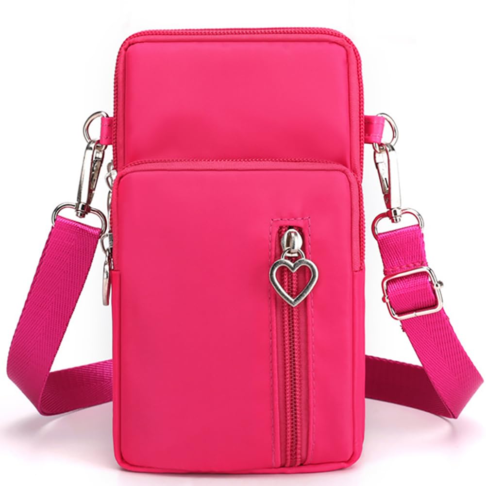 Women's Small Nylon Phone Crossbody Bag