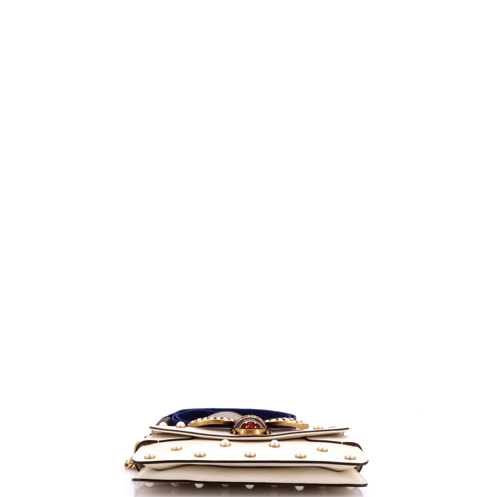Pre-Loved Mini Pearly Bee Shoulder Bag