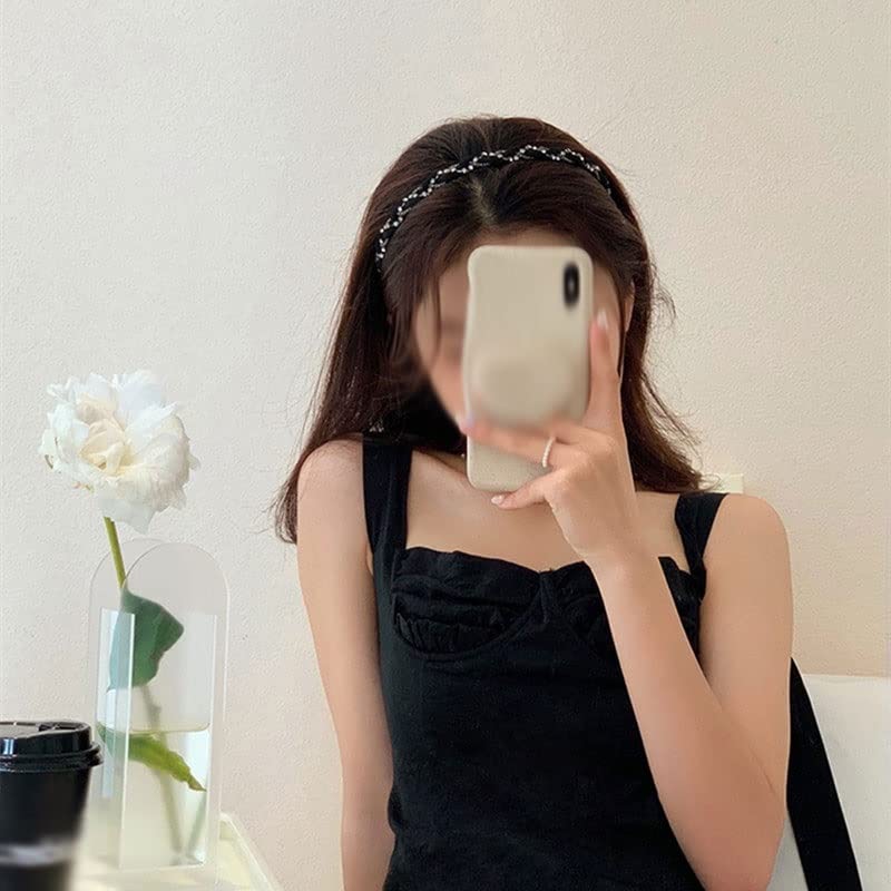 Rhinestone Twist Chain Headband Hair Ornament