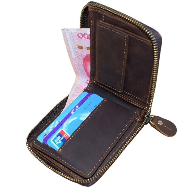 VIDI Men Leather Wallet Blocking Credit Card Holder