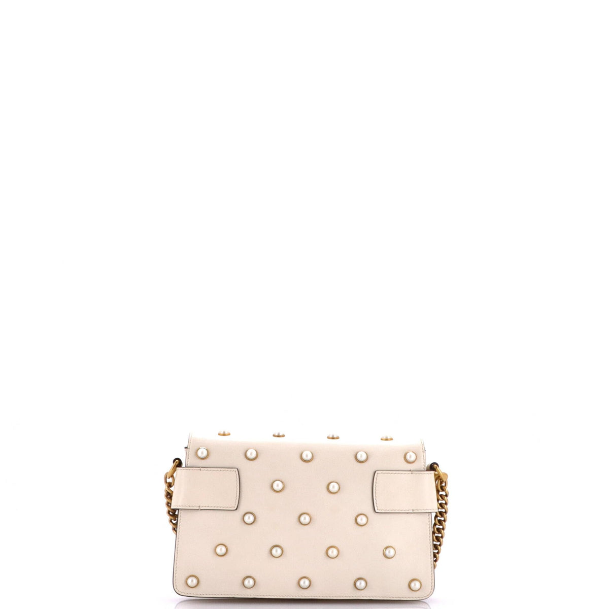 Pre-Loved Mini Pearly Bee Shoulder Bag