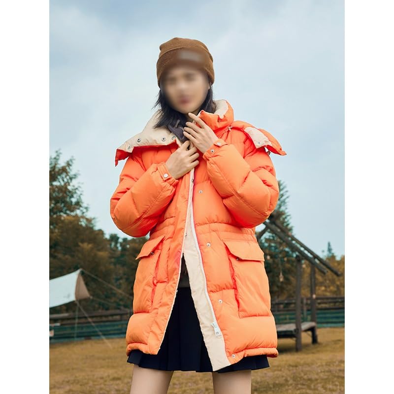 Women's Short Hooded Down Jacket