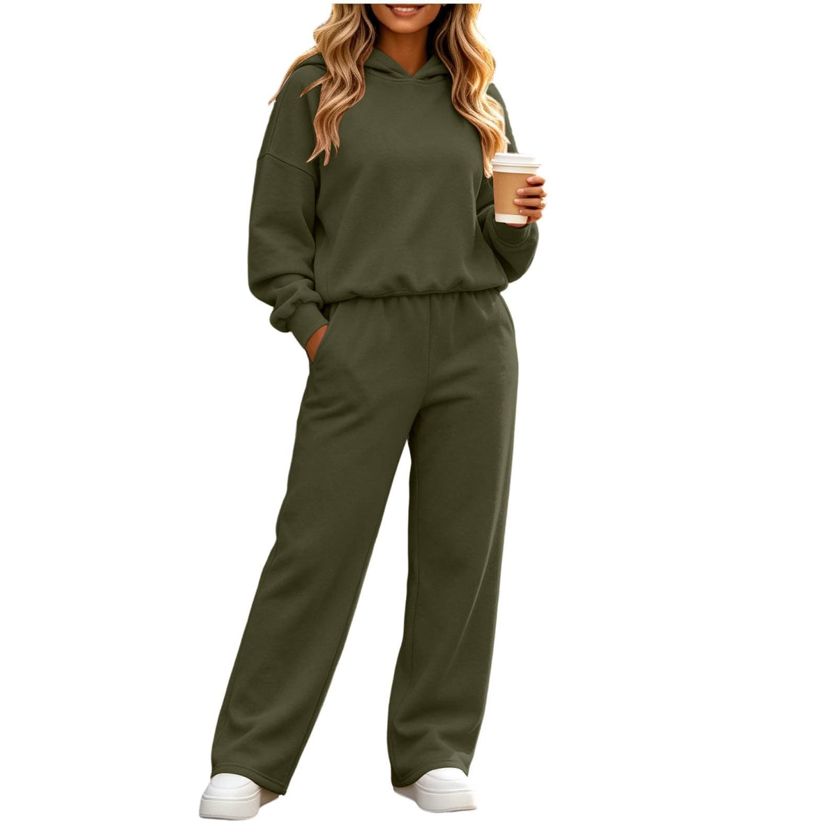 Women's Oversized Two-Piece Loungewear Set