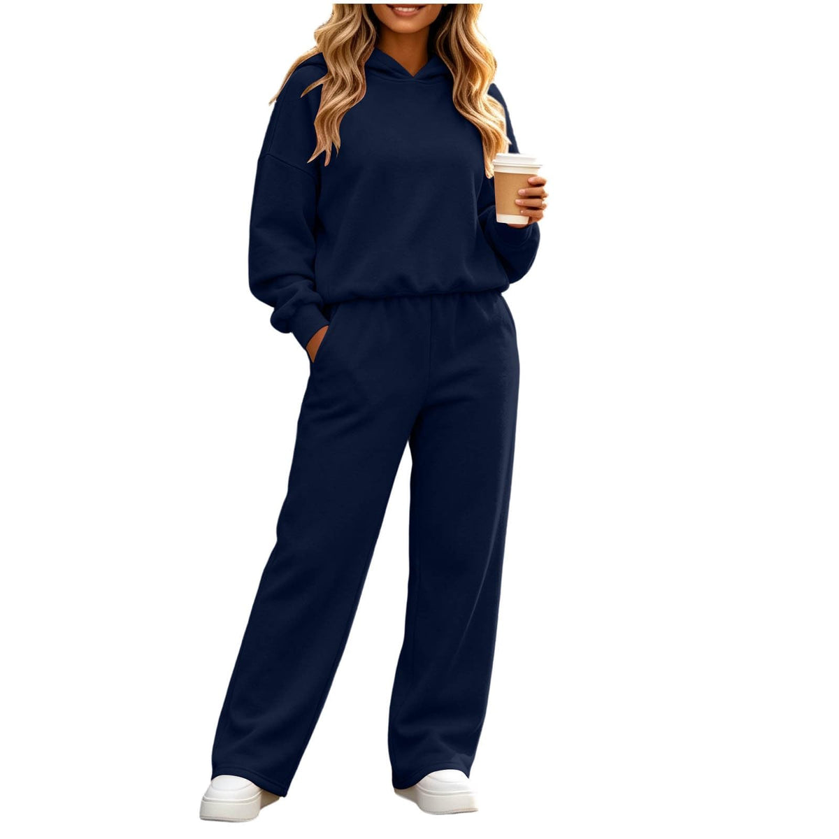Women's Oversized Two-Piece Loungewear Set