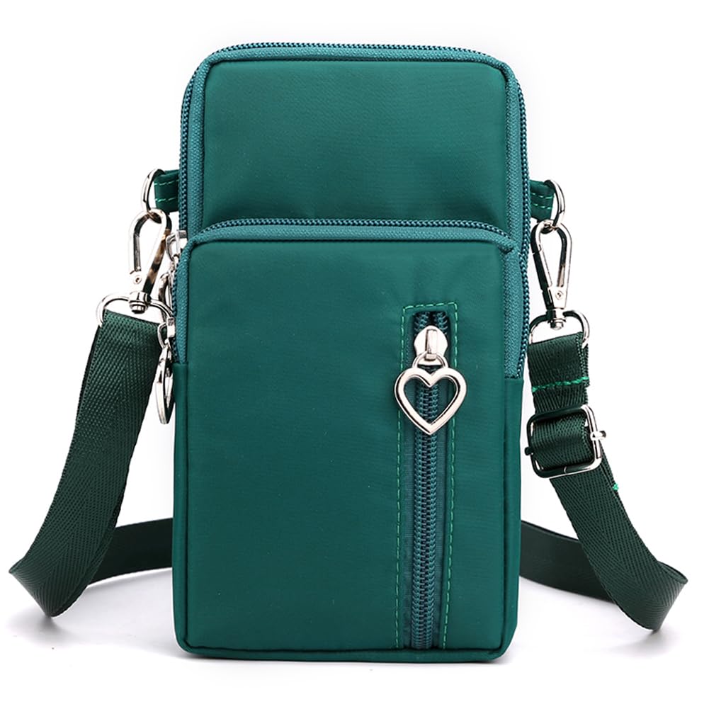 Women's Small Nylon Phone Crossbody Bag