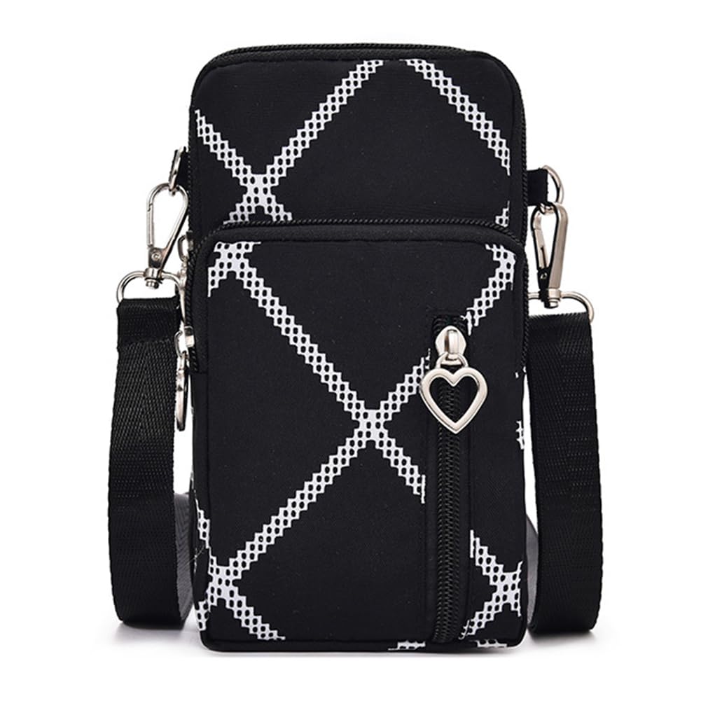Women's Small Nylon Phone Crossbody Bag