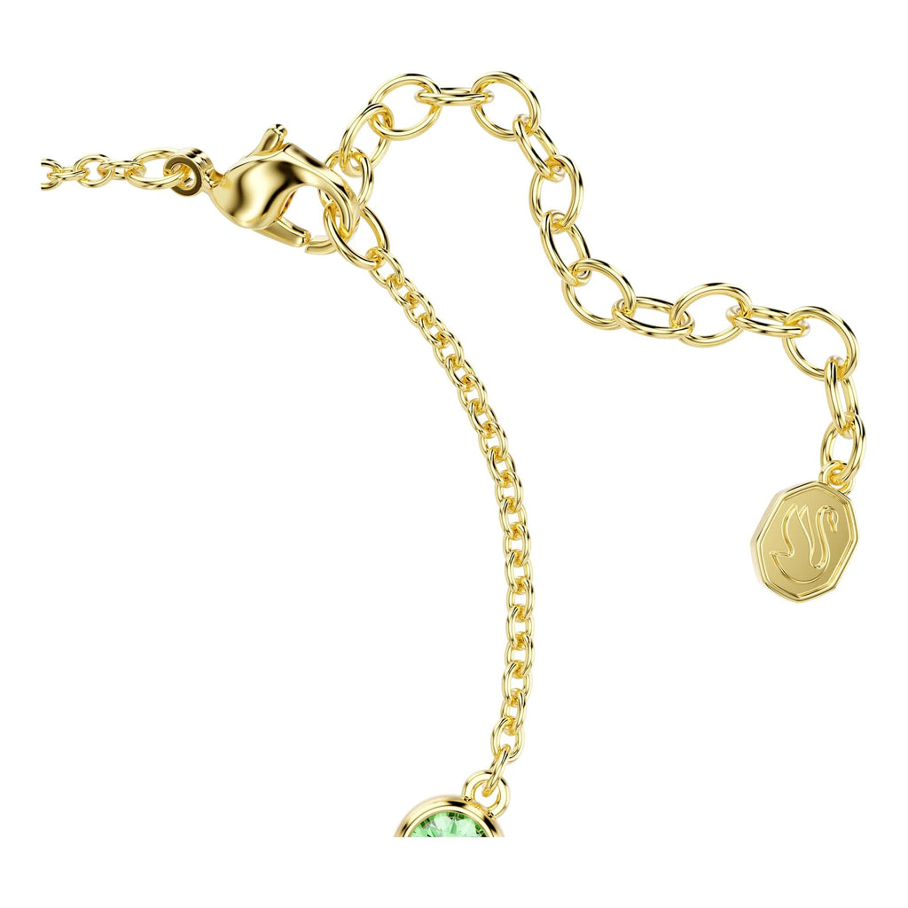 Multicolored Mixed-Cut Bracelet with 18K Gold Finish