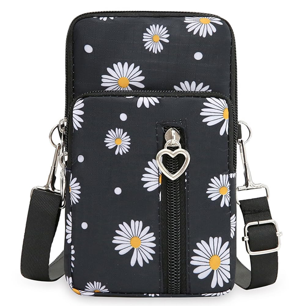 Women's Small Nylon Phone Crossbody Bag