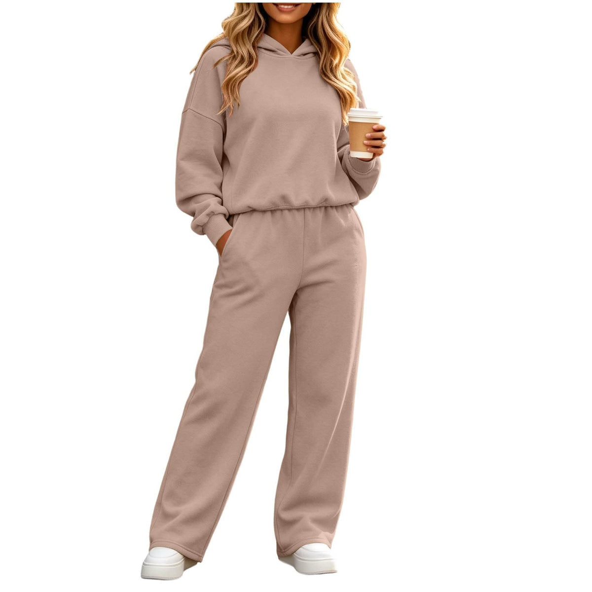 Women's Oversized Two-Piece Loungewear Set