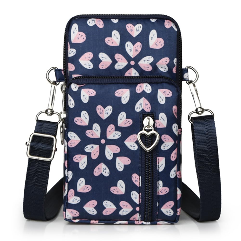 Women's Small Nylon Phone Crossbody Bag