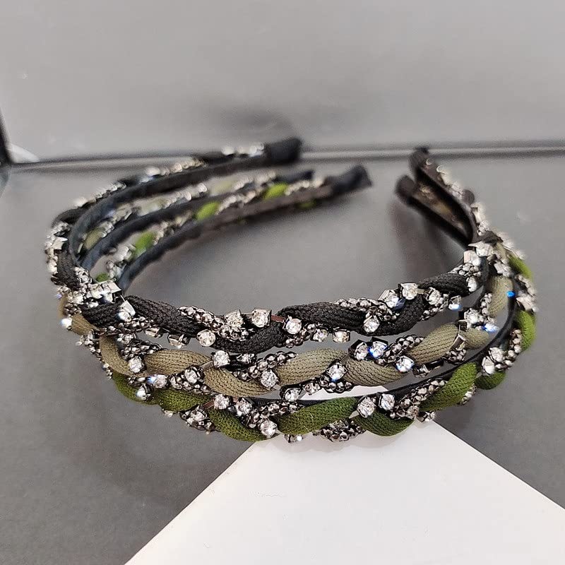 Rhinestone Twist Chain Headband Hair Ornament