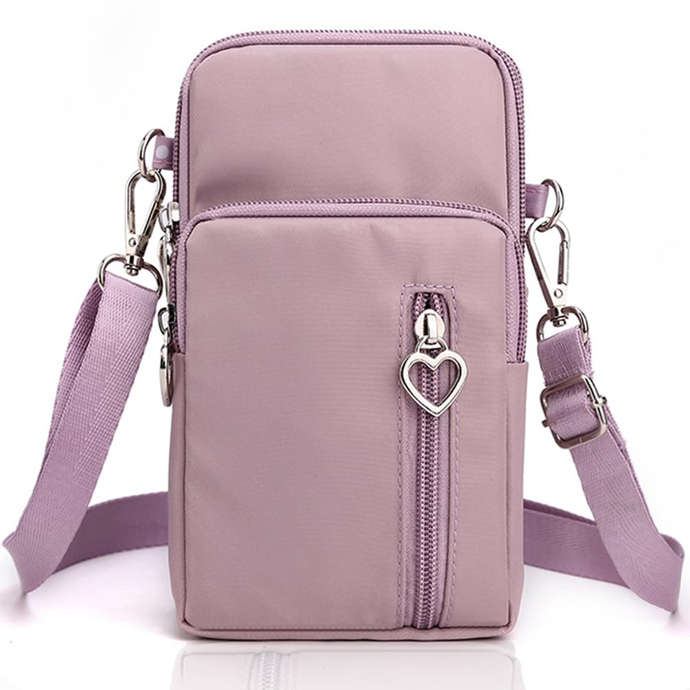 Women's Small Nylon Phone Crossbody Bag