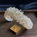 Pearl Statement Headband Bridal Wedding Headdress