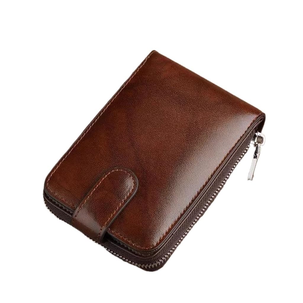 Men's Genuine Leather Credit Card Wallet