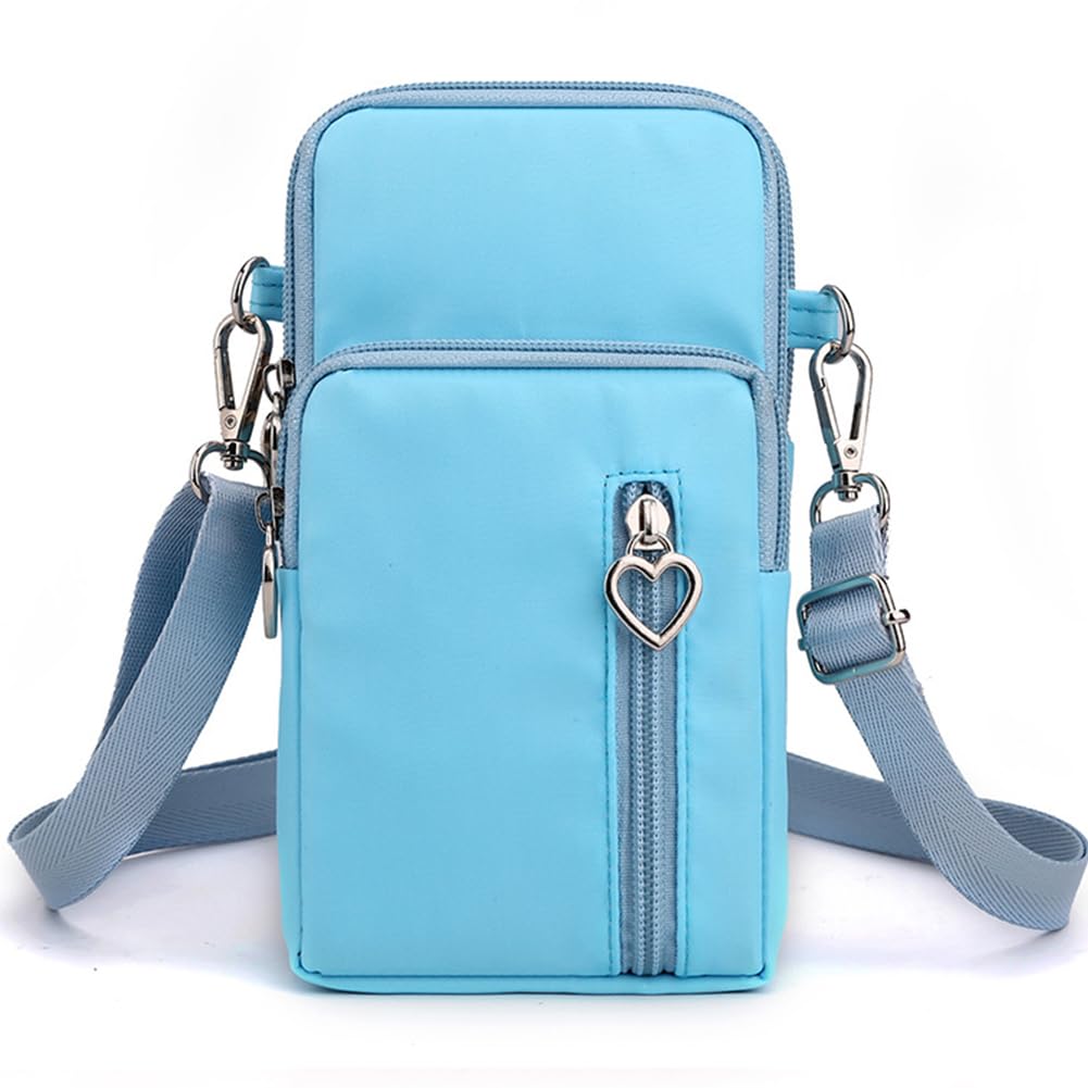 Women's Small Nylon Phone Crossbody Bag