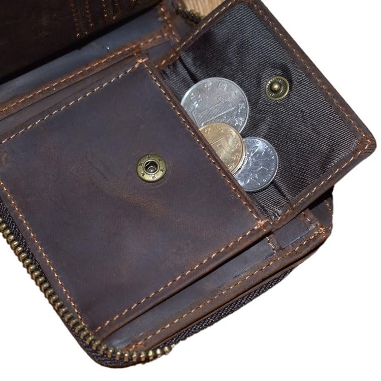 VIDI Men Leather Wallet Blocking Credit Card Holder