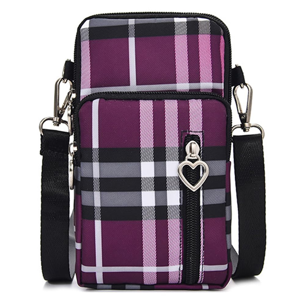 Women's Small Nylon Phone Crossbody Bag