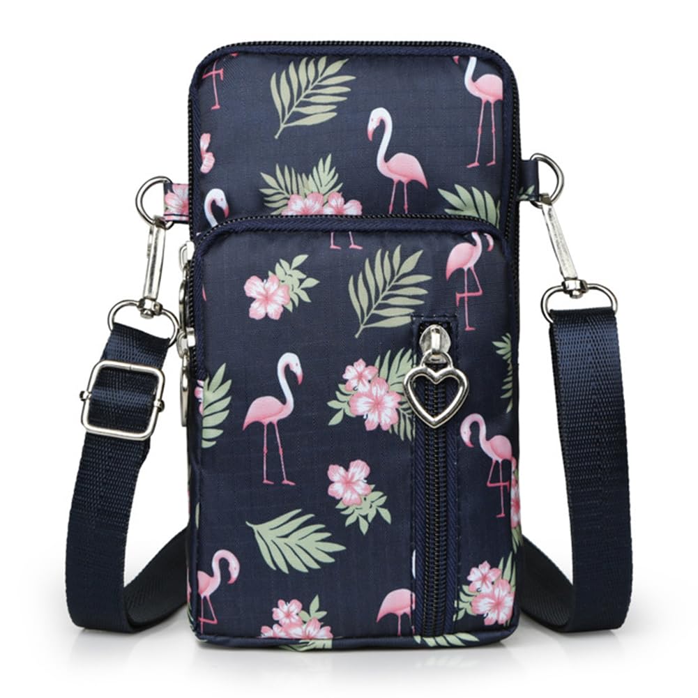 Women's Small Nylon Phone Crossbody Bag