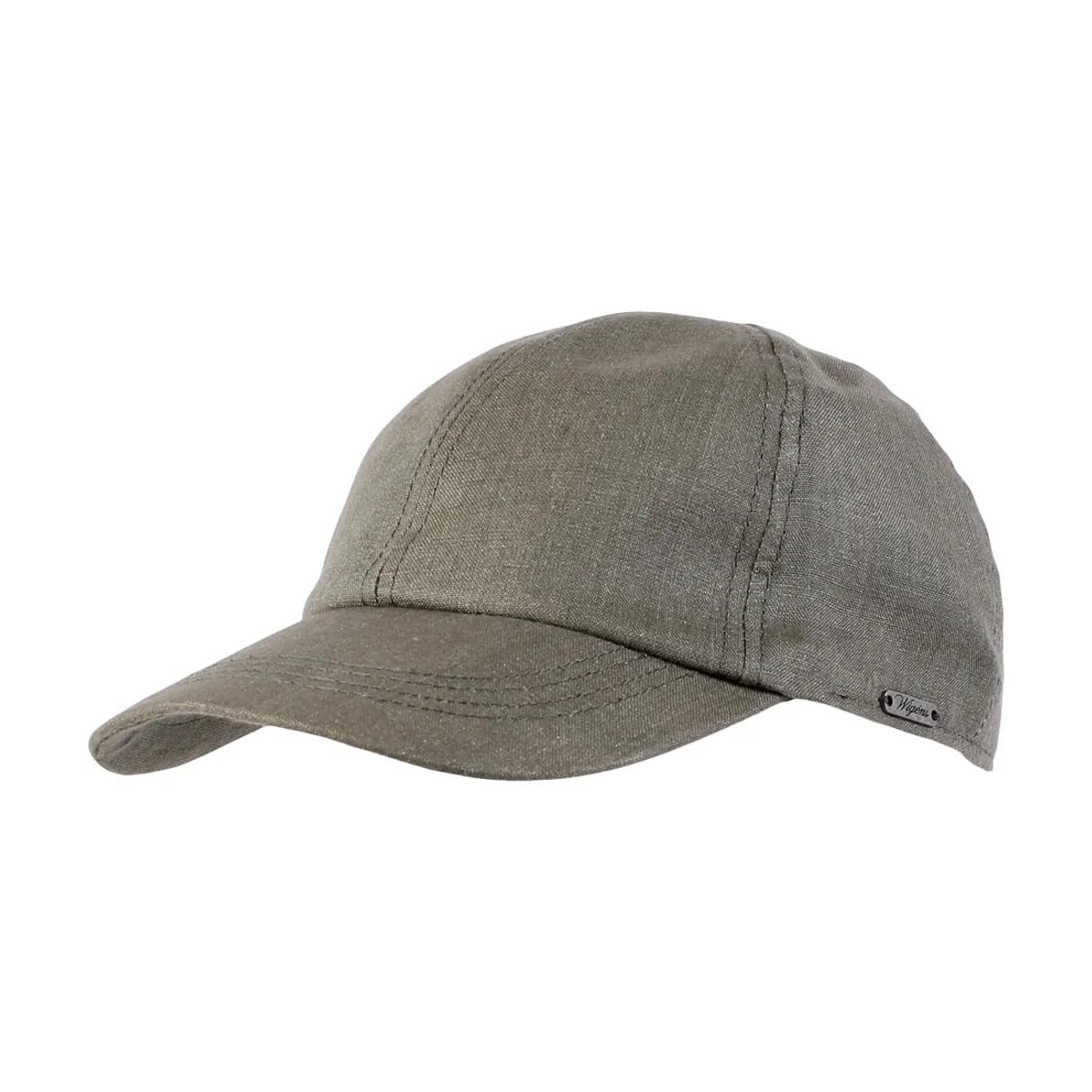 Classic Lightweight Linen Baseball Cap with Mesh Lining