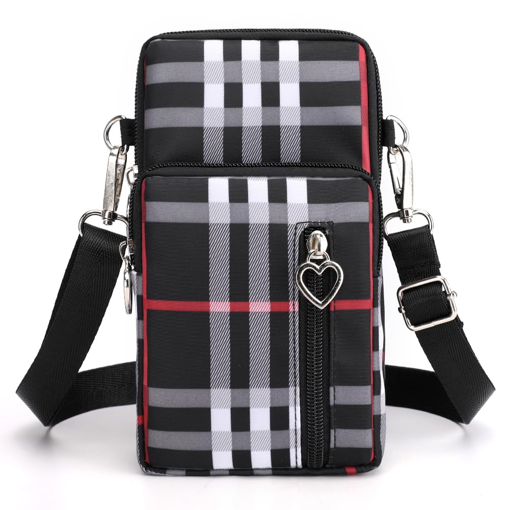 Women's Small Nylon Phone Crossbody Bag