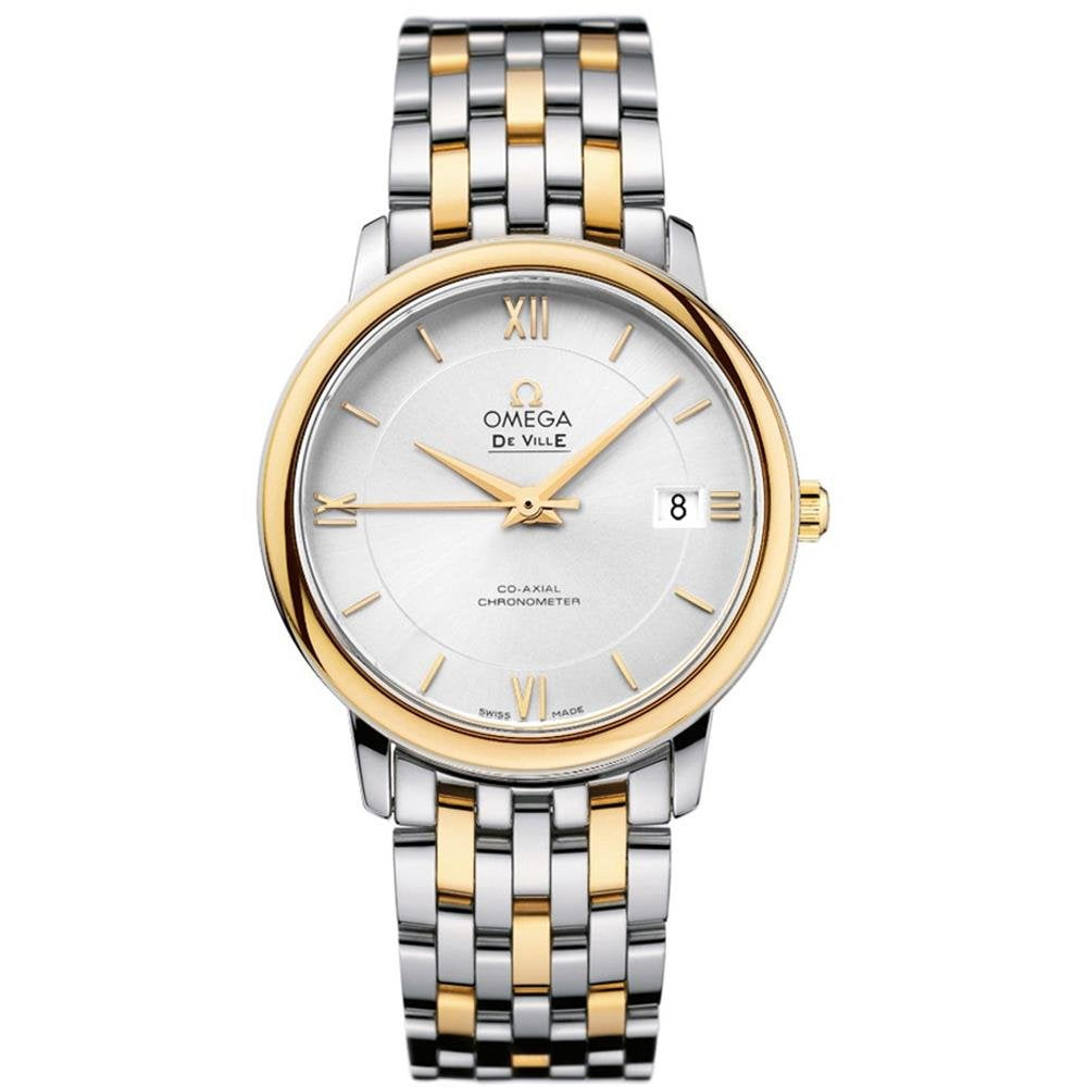 Unisex DeVille Prestige Stainless Steel & 18K Yellow Gold Watch