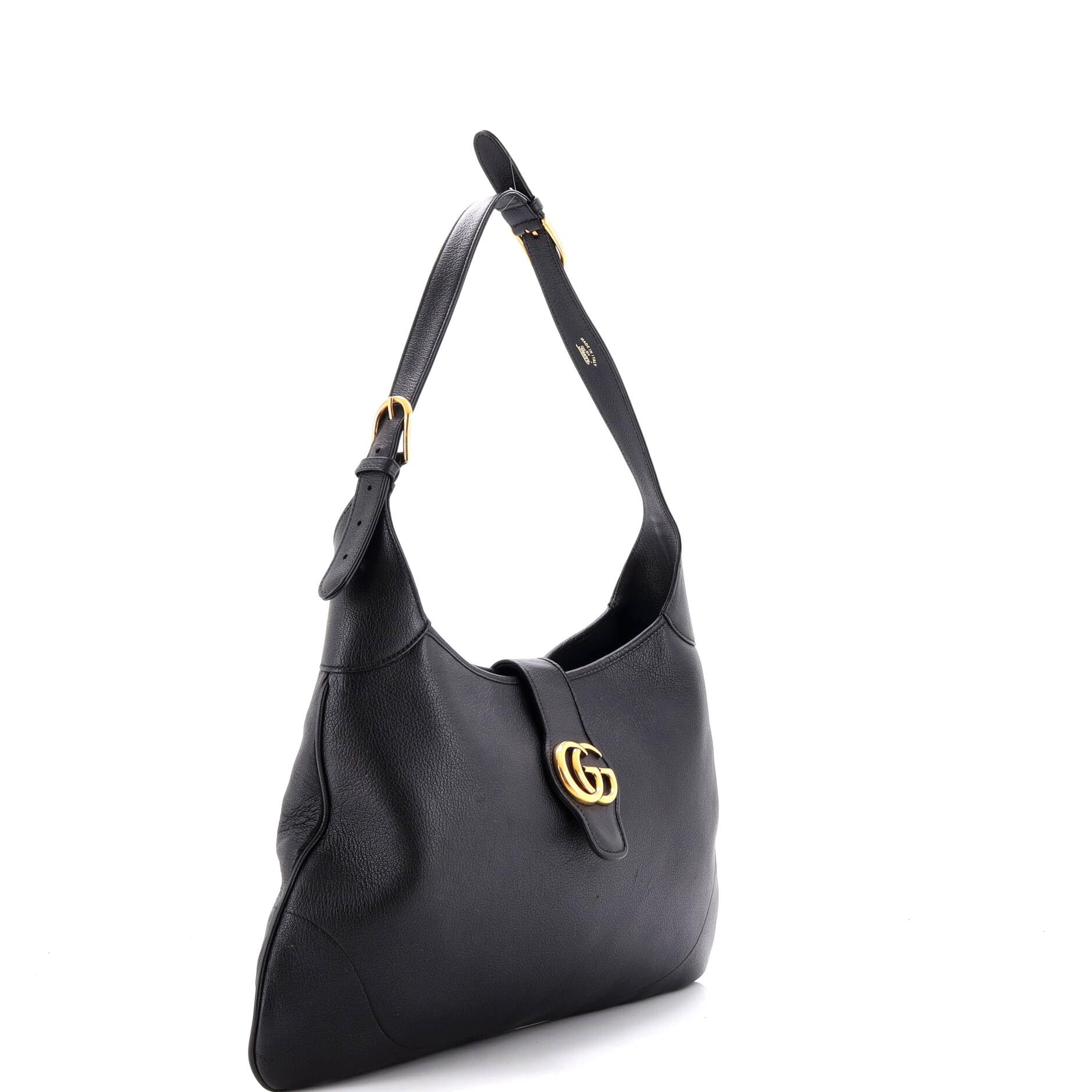 Pre-Loved Large Black Shoulder Bag