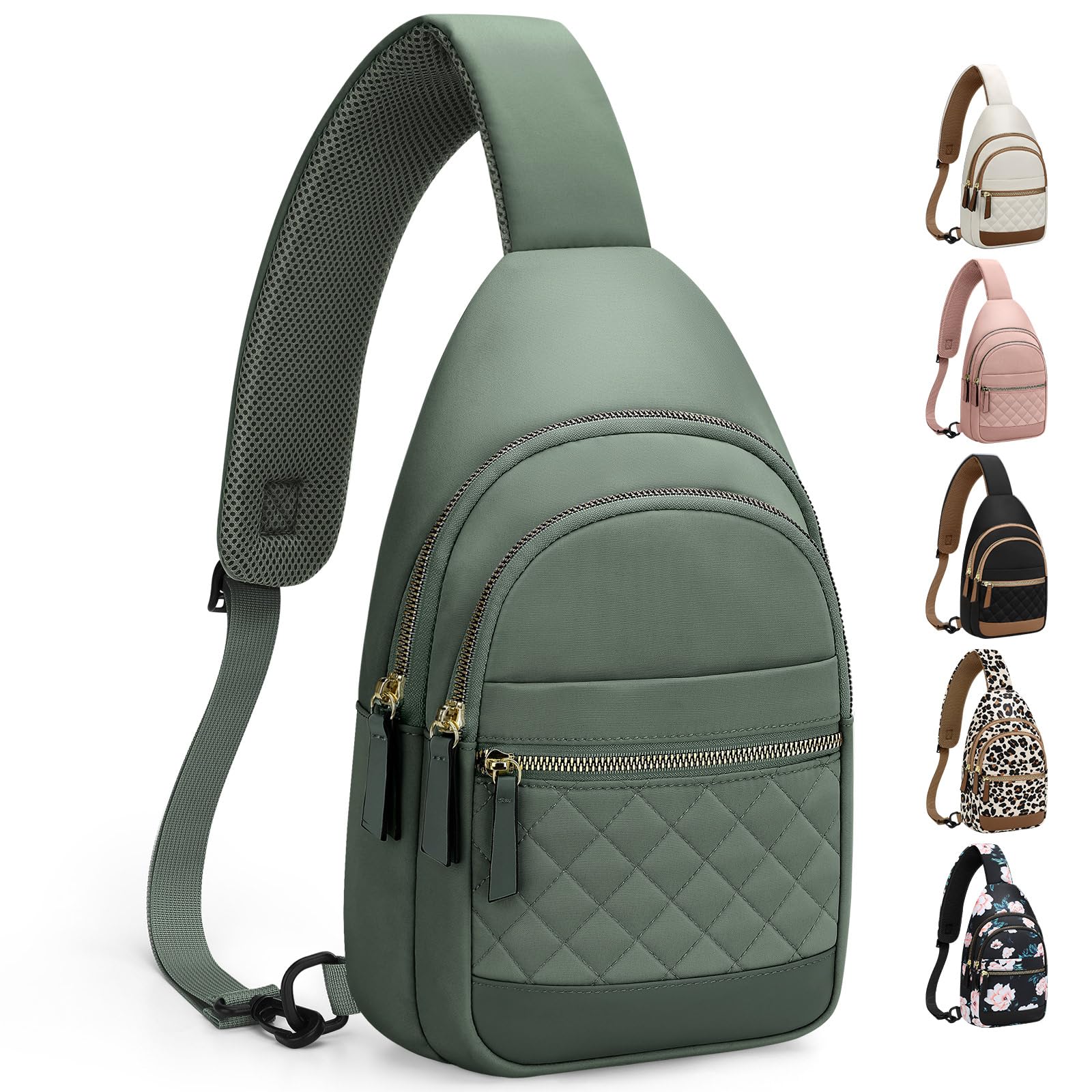 Waterproof Convertible Crossbody Sling Bag