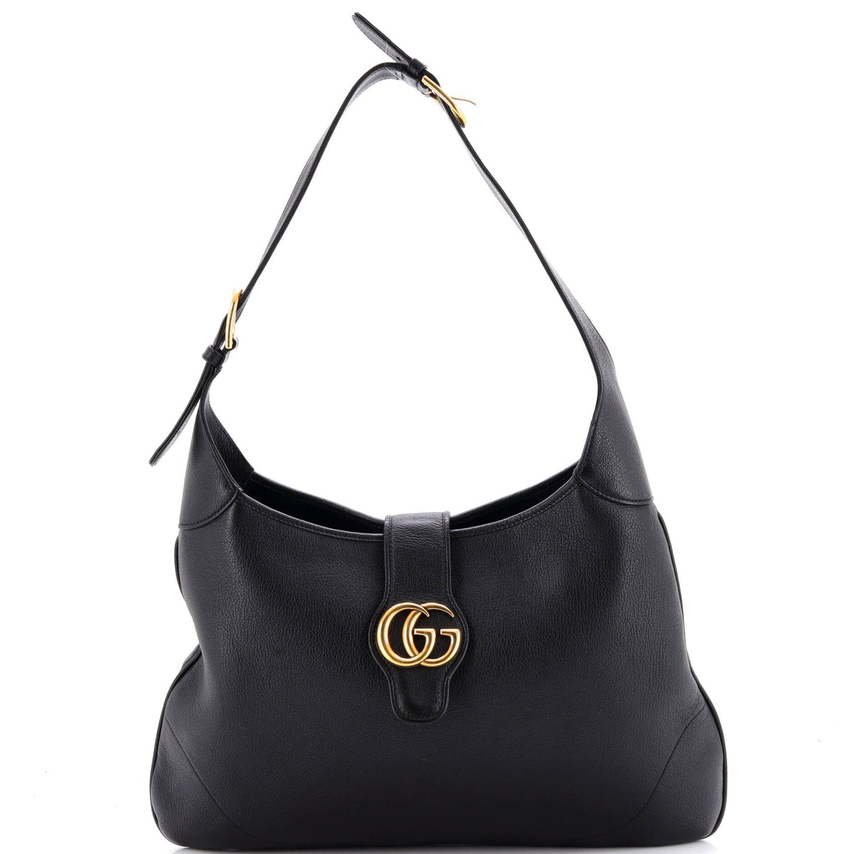 Pre-Loved Large Black Shoulder Bag