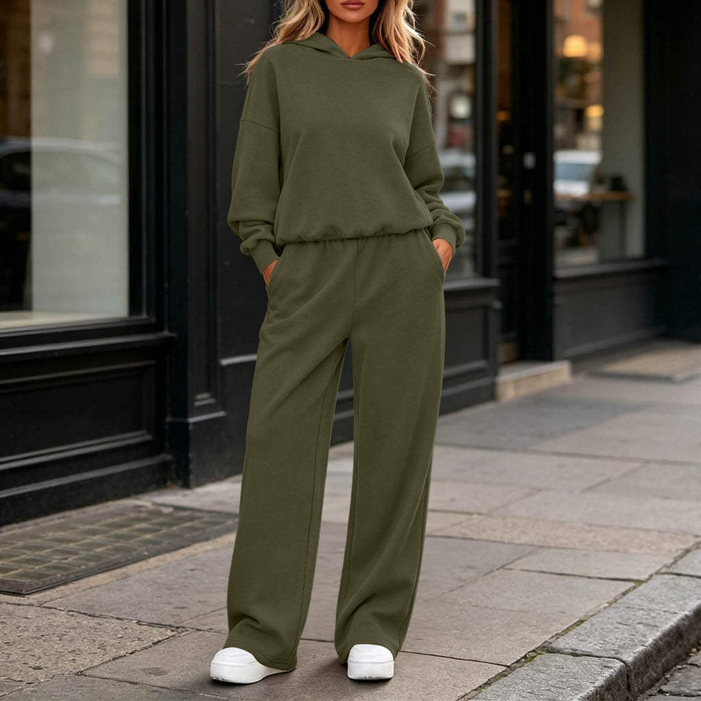 Women's Oversized Two-Piece Loungewear Set