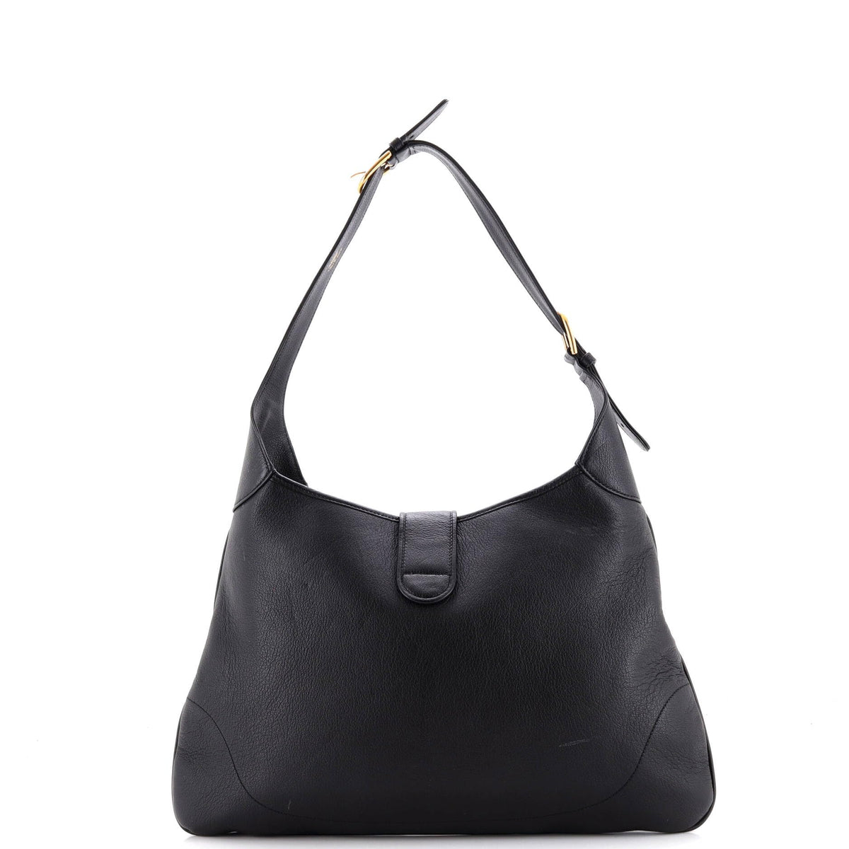 Pre-Loved Large Black Shoulder Bag