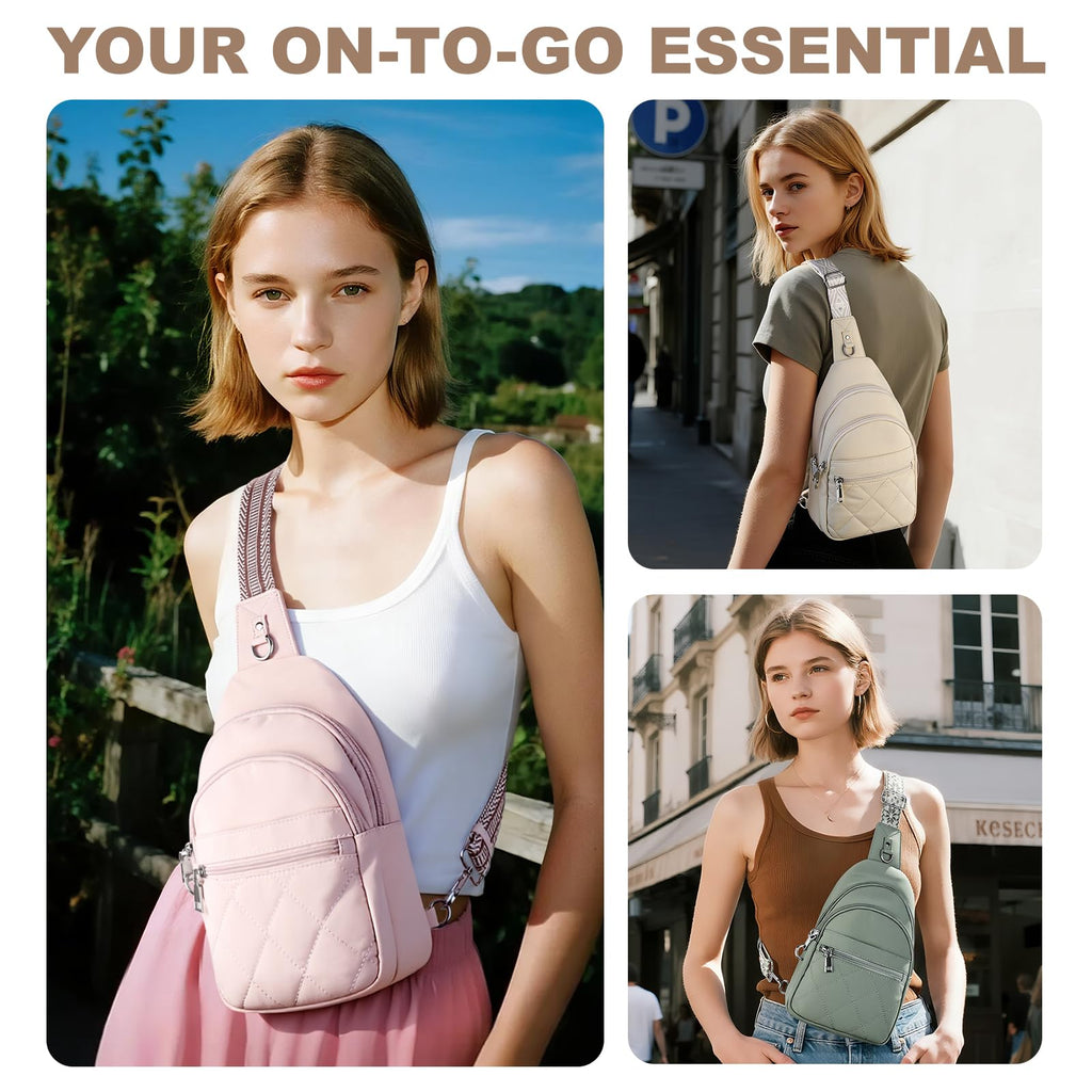 Women's Anti-Theft RFID Travel Sling Bag