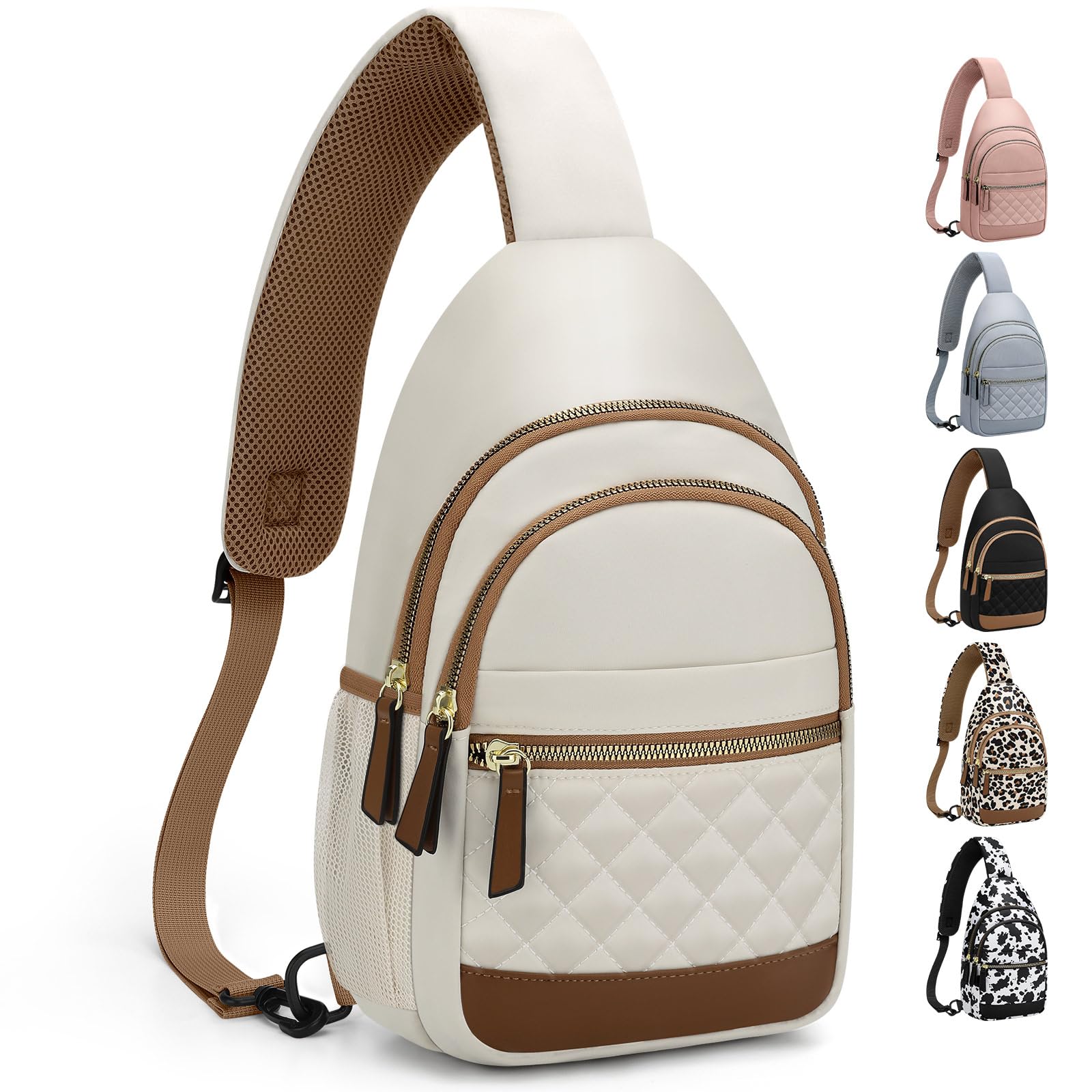 Waterproof Convertible Crossbody Sling Bag