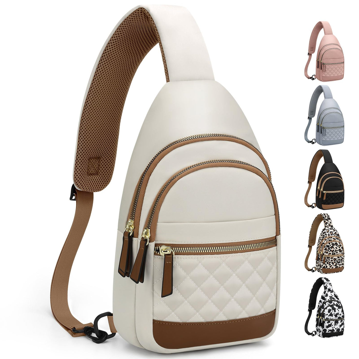 Waterproof Convertible Crossbody Sling Bag