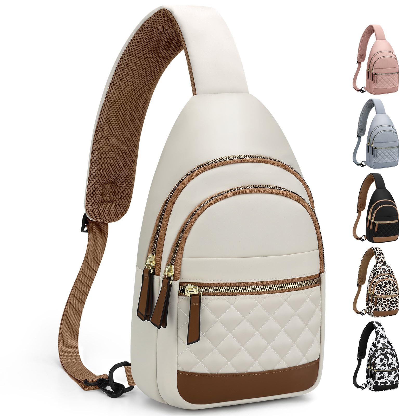 Waterproof Convertible Crossbody Sling Bag
