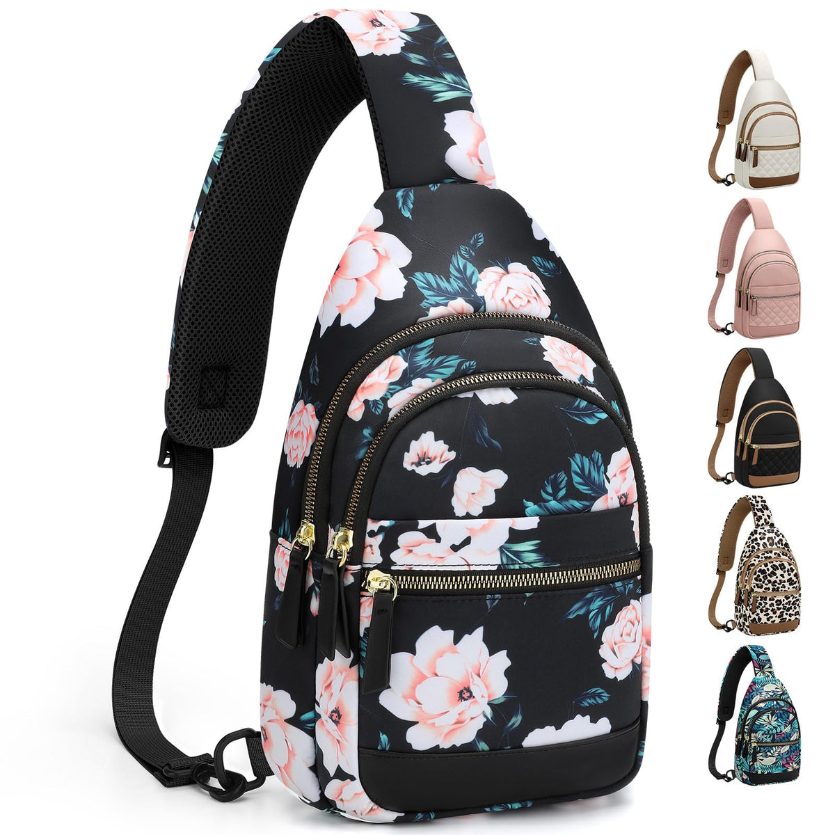 Waterproof Convertible Crossbody Sling Bag