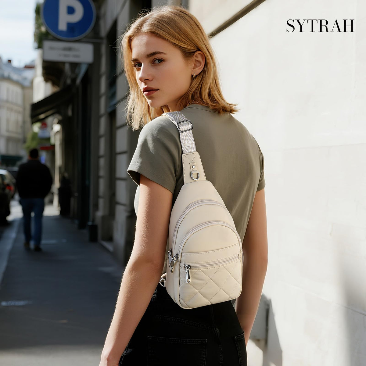 Women's Anti-Theft RFID Travel Sling Bag