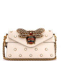 Pre-Loved Mini Pearly Bee Shoulder Bag