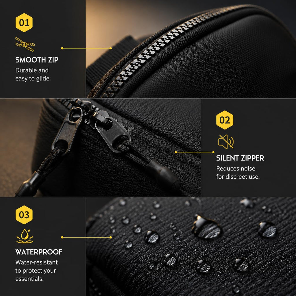 Mini Water-Resistant Crossbody Sling Bag